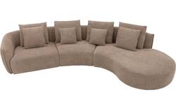 Goossens loungebank fay bruin stof - 8235461-goossens-fay-bank-stof-bruin-01