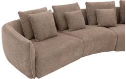Goossens loungebank fay bruin stof - 8235461-goossens-fay-bank-stof-bruin-01