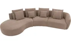 Goossens loungebank fay bruin stof - 8235463-gespiegeld-11