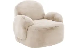 Goossens draaifauteuil nomi beige stof - 8235464-goossens-nomi-fauteuil-stof-01