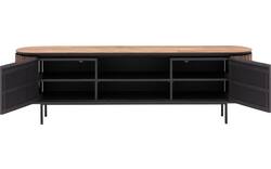 Goossens tv meubel adel bruin teak - 8235523-goossens-adel-tv-meubel-teak-bruin-01