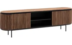 Goossens tv meubel adel bruin teak - 8235523-goossens-adel-tv-meubel-teak-bruin-01