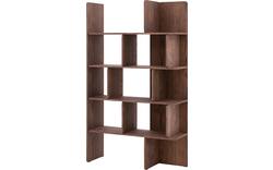 Goossens wandmeubel elgar donker bruin eiken - 8235528-goossens-elgar-wandmeubel-eiken-01