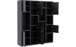 Goossens wandmeubel granada zwart eiken - 8235530-goossens-granada-wandmeubel-eiken-01