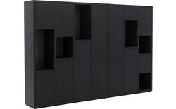 Goossens wandmeubel granada zwart eiken - 8235533-goossens-granada-wandmeubel-eiken-01