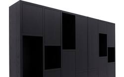 Goossens wandmeubel granada zwart eiken - 8235533-goossens-granada-wandmeubel-eiken-01