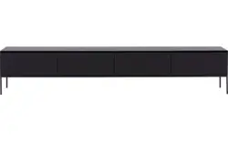 Goossens excellent tv meubel vic zwart eiken - 8235544-goossens-vic-tv-meubel-eiken-zwart-01