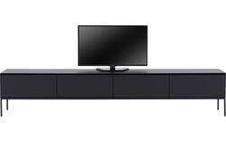 Goossens excellent tv meubel vic zwart eiken - 8235544-goossens-vic-tv-meubel-eiken-zwart-02