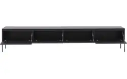 Goossens excellent tv meubel vic zwart eiken - 8235544-goossens-vic-tv-meubel-eiken-zwart-01