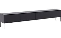 Goossens excellent tv meubel vic zwart eiken - 8235544-goossens-vic-tv-meubel-eiken-zwart-01
