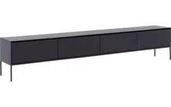 Goossens excellent tv meubel vic zwart eiken - 8235544-goossens-vic-tv-meubel-eiken-zwart-01