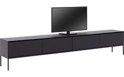 Goossens excellent tv meubel vic zwart eiken - 8235544-goossens-vic-tv-meubel-eiken-zwart-01