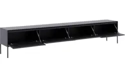Goossens excellent tv meubel vic zwart eiken - 8235544-goossens-vic-tv-meubel-eiken-zwart-01