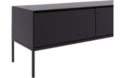 Goossens excellent tv meubel vic zwart eiken - 8235544-goossens-vic-tv-meubel-eiken-zwart-01