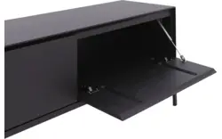 Goossens excellent tv meubel vic zwart eiken - 8235544-goossens-vic-tv-meubel-eiken-zwart-01