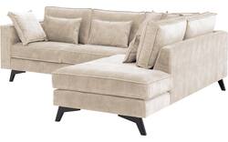 Goossens hoekbank chambre beige stof - 8235556-goossens-chambre-bank-stof-bruin-01