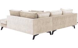Goossens hoekbank chambre beige stof - 8235556-goossens-chambre-bank-stof-bruin-01
