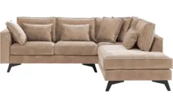 Goossens hoekbank chambre bruin stof - 8235557-goossens-chambre-bank-stof-bruin-01