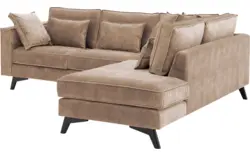 Goossens hoekbank chambre bruin stof - 8235557-goossens-chambre-bank-stof-bruin-01