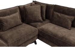 Goossens hoekbank chambre bruin stof - 8235558-goossens-chambre-bank-stof-bruin-01