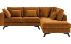 Goossens hoekbank chambre geel stof - 8235561-goossens-chambre-bank-stof-geel-01