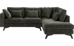 Goossens hoekbank chambre groen stof - 8235563-goossens-chambre-bank-stof-groen-01