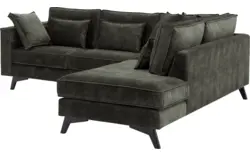 Goossens hoekbank chambre groen stof - 8235563-goossens-chambre-bank-stof-groen-01