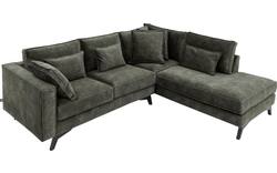 Goossens hoekbank chambre groen stof - 8235563-goossens-chambre-bank-stof-groen-01