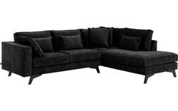 Goossens hoekbank chambre zwart stof - 8235564-goossens-chambre-bank-stof-zwart-02