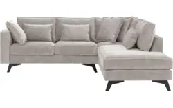 Goossens hoekbank chambre grijs stof - 8235566-goossens-chambre-bank-stof-grijs-01