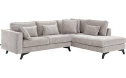 Goossens hoekbank chambre grijs stof - 8235566-goossens-chambre-bank-stof-grijs-01