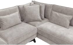 Goossens hoekbank chambre grijs stof - 8235566-goossens-chambre-bank-stof-grijs-01