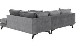 Goossens hoekbank chambre grijs stof - 8235567-goossens-chambre-bank-stof-grijs-01