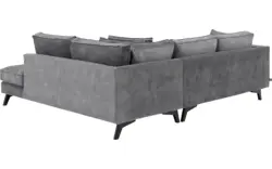 Goossens hoekbank chambre grijs stof - 8235567-goossens-chambre-bank-stof-grijs-01