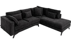 Goossens hoekbank chambre grijs stof - 8235575-goossens-chambre-bank-stof-grijs-01