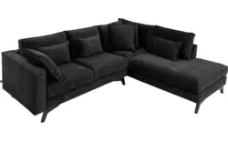 Goossens hoekbank chambre grijs stof - 8235575-goossens-chambre-bank-stof-grijs-01