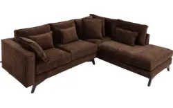 Goossens hoekbank chambre bruin stof - 8235576-goossens-chambre-bank-stof-bruin-01