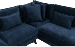Goossens hoekbank chambre blauw stof - 8235578-goossens-chambre-bank-stof-blauw-01