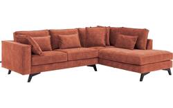 Goossens hoekbank chambre roze stof - 8235579-goossens-chambre-bank-stof-roze-02