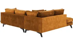 Goossens hoekbank chambre geel stof - 8235586-goossens-chambre-bank-stof-geel-01