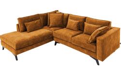 Goossens hoekbank chambre geel stof - 8235586-goossens-chambre-bank-stof-geel-01