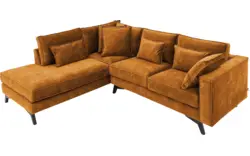 Goossens hoekbank chambre geel stof - 8235586-goossens-chambre-bank-stof-geel-01