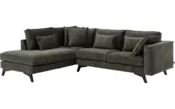 Goossens hoekbank chambre groen stof - 8235588-goossens-chambre-bank-stof-groen-01