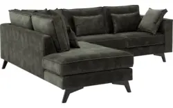 Goossens hoekbank chambre groen stof - 8235588-goossens-chambre-bank-stof-groen-01