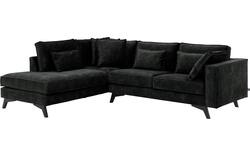 Goossens hoekbank chambre zwart stof - 8235589-goossens-chambre-bank-stof-zwart-02