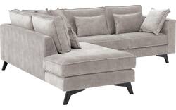 Goossens hoekbank chambre grijs stof - 8235591-goossens-chambre-bank-stof-grijs-01