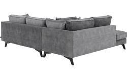 Goossens hoekbank chambre grijs stof - 8235592-goossens-chambre-bank-stof-grijs-01