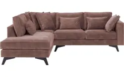 Goossens hoekbank chambre roze stof - 8235593-goossens-chambre-bank-stof-roze-01