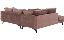 Goossens hoekbank chambre roze stof - 8235593-goossens-chambre-bank-stof-roze-01