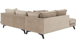 Goossens hoekbank chambre beige stof - 8235596-goossens-chambre-bank-stof-bruin-01